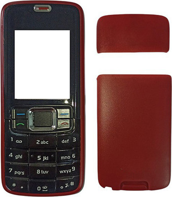 imbi Nokia 3110 Front Back Body With Keypad Front & Back Panel(Red)