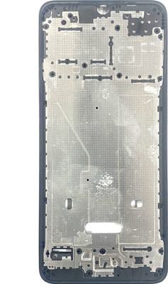 Tworld Itel A70 4G (A665L) - Front Housing LCD Frame Bezel Plate Digitizer Panel(Black)