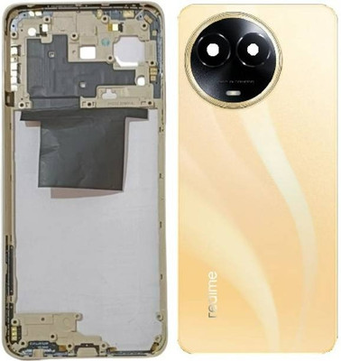 SRaccessories Realme 11 5G (Housing Body) (Side Keys with Middle Body) Full Panel(Glory Gold)