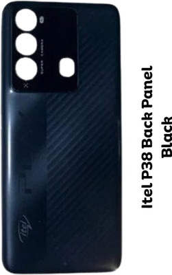 Shkiyo Itel P38 With Proper Logo Back Panel(Black)