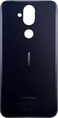 Shkiyo Nokia 8.1 Plus With Proper Logo Back Panel(Navy Blue)