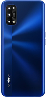 Unique4Ever realme 7 Pro With Middle Ring Camera Lens & Side Volume Power Buttons + Back Panel(Mirror Blue)
