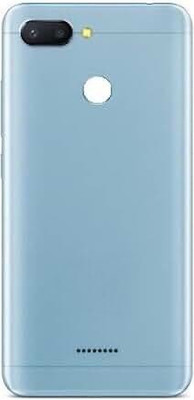 SPAREASP Xiaomi Redmi 6 (With Proper Logo) Blue Back Panel(Blue)