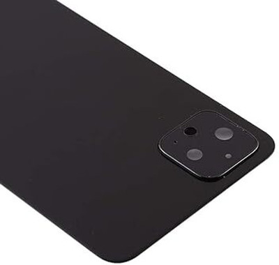 spareworld Back Glass Body for GOOGLE PIXEL 4XL Back Panel(Black)