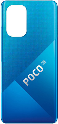 Unique4Ever POCO F3 ( GLASS ) 5G Back Panel(Deep Ocean Blue)