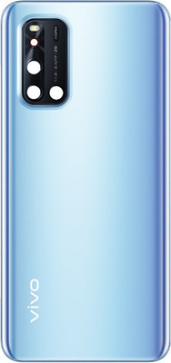 BrewingQ Vivo V19(Glass) Back Panel(Mystic Silver)
