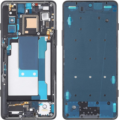 Flipkart SmartBuy Xiaomi Redmi K40 Gaming Middle Frame Bezel Plate Back Panel(Black)