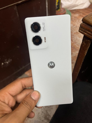 HNVIEW MOTO EDGE 50 FUSION OG BACK PANEL WITH CAMERA LENS AND FLASH OG COMAPTIBLE Back Panel(Blue)