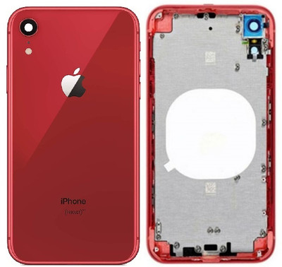 Sandreezz Apple iPhone XR (With All & Side Volume Power Buttons) (Best Quality) Full Panel(Red)