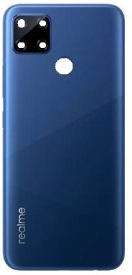 KezeMize Realme C12 (with Proper Logo) (Best Quality) Back Panel(Blue)
