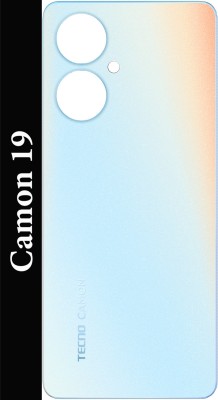 FriendzzWorld Tecno CAMON 19 Back Panel(Sea Salt White)