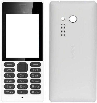 imbi Nokia 150 Dual SIM (2016) Front Back Body With Keypad Front & Back Panel(White)