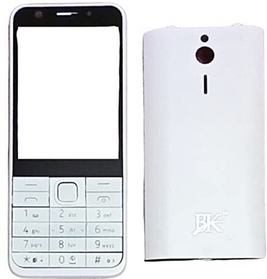 imbi Nokia 230 Mobile Phone Panel Front Back Body With Keypad Front & Back Panel(White)