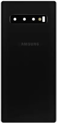 SRaccessories Samsung Galaxy S10 Plus / SM-G975(With Camera lens) Back Panel(Prism Black)