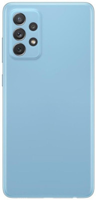 imbi Samsung Galaxy A72 4G Panel With Middle Frame, Power Volume Button Camera Glass Full Panel(Blue)