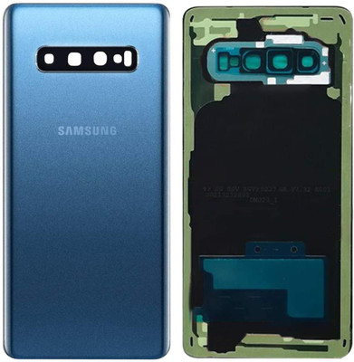 Flipkart SmartBuy SAMSUNG Galaxy S10 Plus / SM-G975F ( With Camera Ring Cover Lens ) OG Back Panel(Blue)