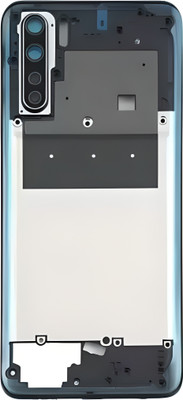 SRaccessories OPPO F15 (Housing Body) (Side Keys with Middle Body) Full Panel(Blue)