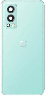 IncMart OnePlus Nord 2 5G Back Glass OG (With LOGO) Back Panel(Haze Blue)