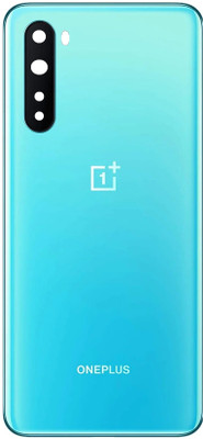 Sandreezz OnePlus Nord Original (Glass) (with Proper Logo) Back Panel(Blue Marble)