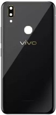 Sandreezz Vivo V9 (with Proper Logo) (with Side Volume Power Buttons) Back Panel(Black)
