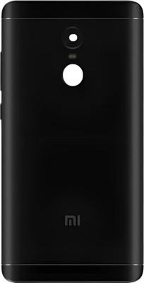 Shkiyo Redmi Mi Note 4 With Logo Premium Quality Back Panel(Black)