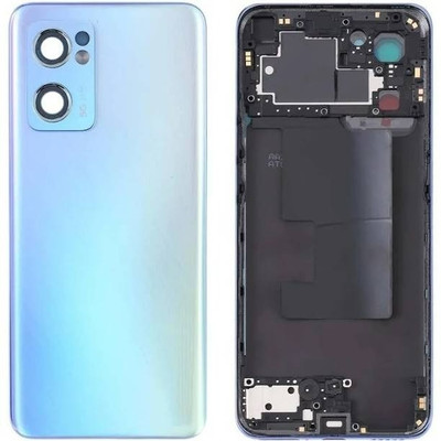 SRaccessories Oppo Reno7 (5G) (Housing Body) (Side Keys with Middle Body) Full Panel(Startrails Blue)