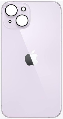 FLOUNDER APPLE IPHONE 14 GLASS WITH PROPER LOGO Back Panel(PURPLE)