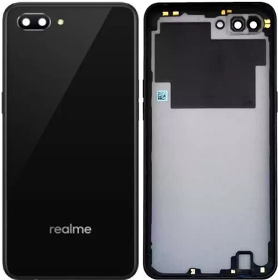 Sandreezz Realme C1 (Best Quality) (With Camera Lens & Side Volume Power Buttons) Back Panel(Black)