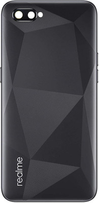Tusail Realme C2 Replacement Back Cover, Back Panel(Diamond Black)