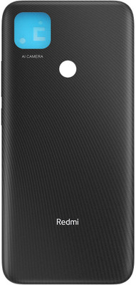 HQP for Xiaomi Redmi 9C ( M2006C3MG, M2006C3MT ) Battery Back Door Replacement [ With Volume & Power Key ] Back Panel(Midnight Gray)