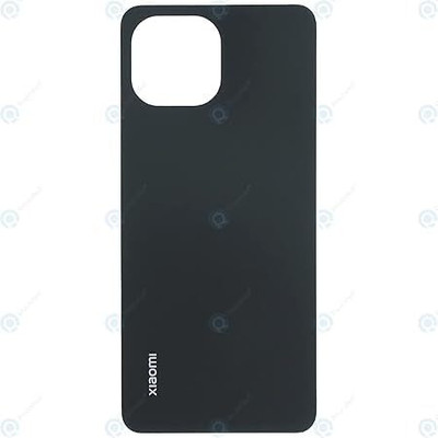 starware Mi 11 Lite Black Mi 11 Lite Black Back Panel(Black)