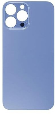 Docile Apple I Phone 13 Pro Max Back Door Glass Back Panel(Blue)