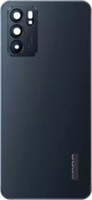 SRaccessories OPPO Reno 6 (with Proper Logo) Back Panel((Stellar Black))