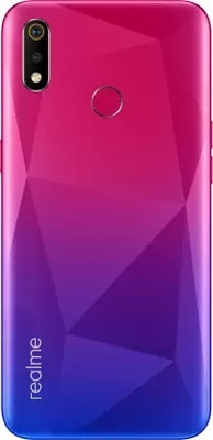 Farcry REALME 3i WITH PROPER LOGO Back Panel(DIAMOND RED)