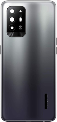 Kraze4blaze Oppo F19 Pro Plus (Housing Body) (Side Keys with Middle Body) (with Proper Logo) Back Panel(Fluid Black)