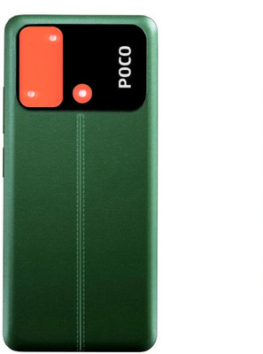 HQP for Xiaomi Poco C55 ( 22127PC95I ) Battery Back Door Replacement [ With Volume + Power Key and Camera Lens Cover ] Back Panel(Forest Green)