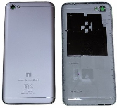 Sandreezz Xiaomi Redmi Y1 Lite (with Proper Logo) (with Side Volume Power Buttons) Back Panel(Grey)