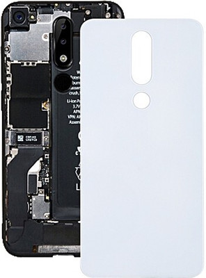 Flipkart SmartBuy Nokia 5.1 Plus Glass Back Panel(White)