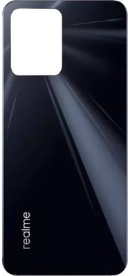 KezeMize Realme C35 (Best Quality)(With Proper Logo) Back Panel(Glowing Black)