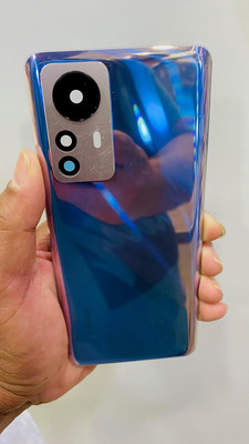 Kraze4blaze Xiaomi Mi 12 Pro (Best Quality)(With Camera Lens)(With Proper Logo) Back Panel(Blue)