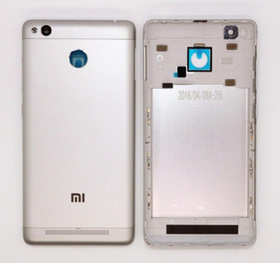 SPAREWARE REDMI Redmi Mi 3S Prime -Silver Back Panel(Silver)