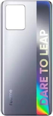 SRaccessories Realme 8 Back Panel(silver)