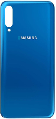 Sandreezz Samsung Galaxy A50 (with Proper Logo) Back Panel(Blue)