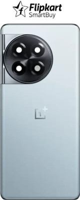 Flipkart SmartBuy OnePlus 11R 5G With Camera Ring Glass Lens OG Best Premium Quality Back Panel(Silver)