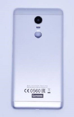 dkaccessories Lenovo k6 Note Back Panel(silver)