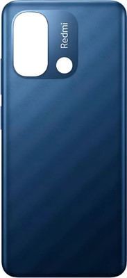 Shkiyo Redmi 12C With Logo Premium Quality Back Panel(Blue)