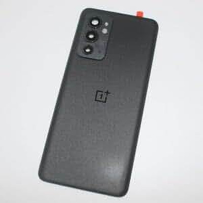 SPAREASP OnePlus 9RT With Camera Lens Back Panel(Black)