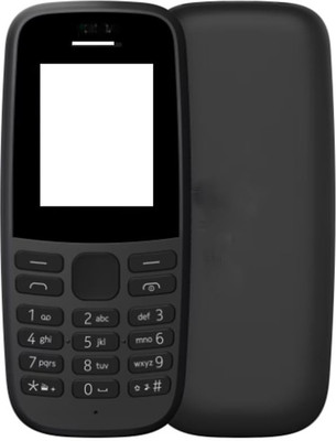 imbi Nokia 105 2019 Dual Sim Front Back Body With Keypad Front & Back Panel(Blue)