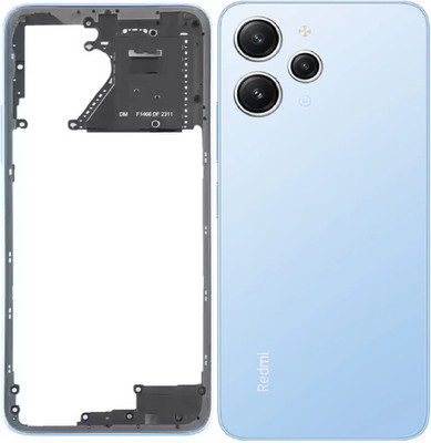 SPAREWARE REDMI Mi Redmi 12 5G -Blue (MIDLE RING + BACK PANEL WITH LENS) Back Panel(Blue)