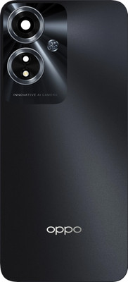 HQP for Oppo A59 5G ( CPH2617 ) - [ With Pre Installed Adhesive Tape & Camera Glass ] Battery Back Door Replacement Back Panel(Starry Black)